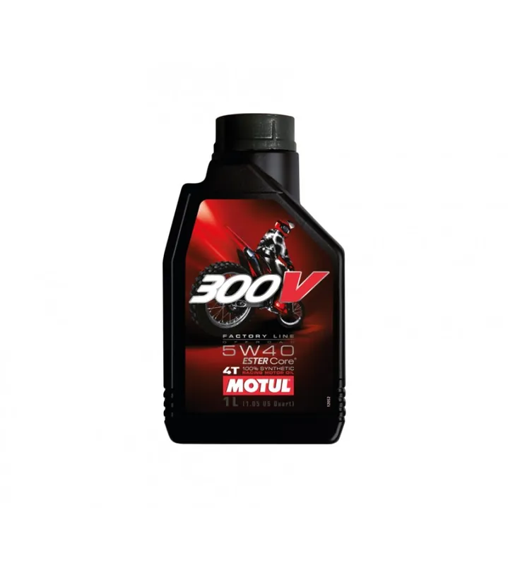 Bestseller HUILE MOTUL OFFROAD 4T 300V 5W40 - 4 LITRES