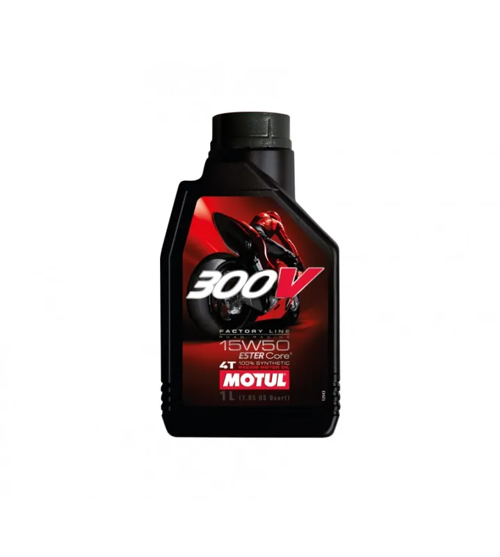 HUILE MOTUL FACTORY LINE 4T 300V 15W50 - 1 LITRE Biztonságos fizetés