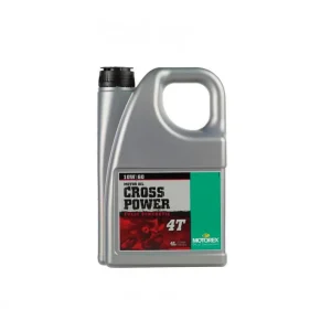 Ne maradj le HUILE MOTOREX 4T CROSS POWER 10W60 - 4 LITRES
