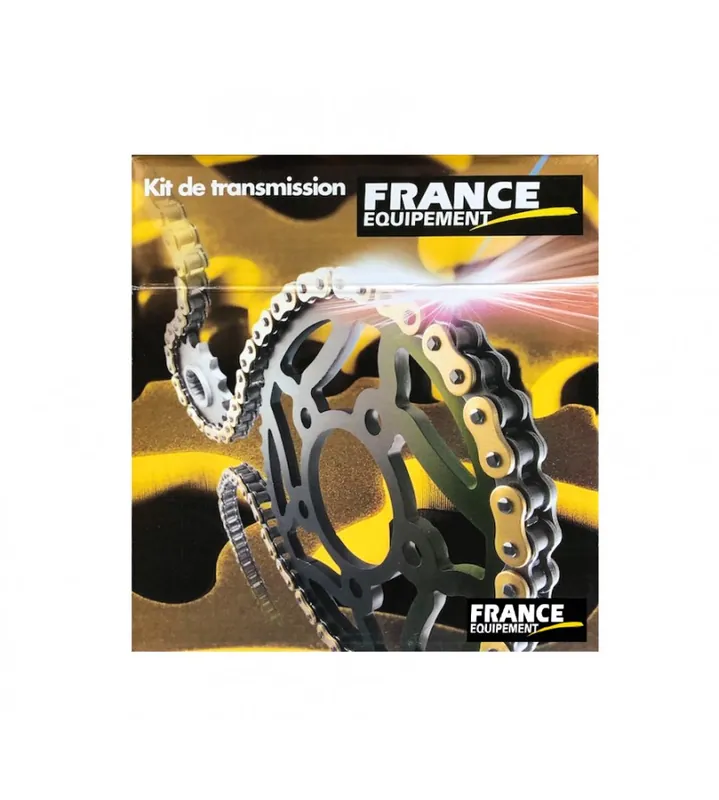KIT CHAINE FRANCE EQUIPEMENT YAMAHA RD DX.125 (1E7)‘75/76 RAYONS Biztonságos vásárlás