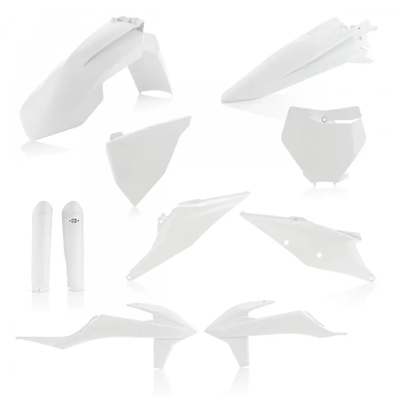 Vedd meg online [ Acerbis ] Full Kit Plastique KTM SX/SX-F 19-, Blanc