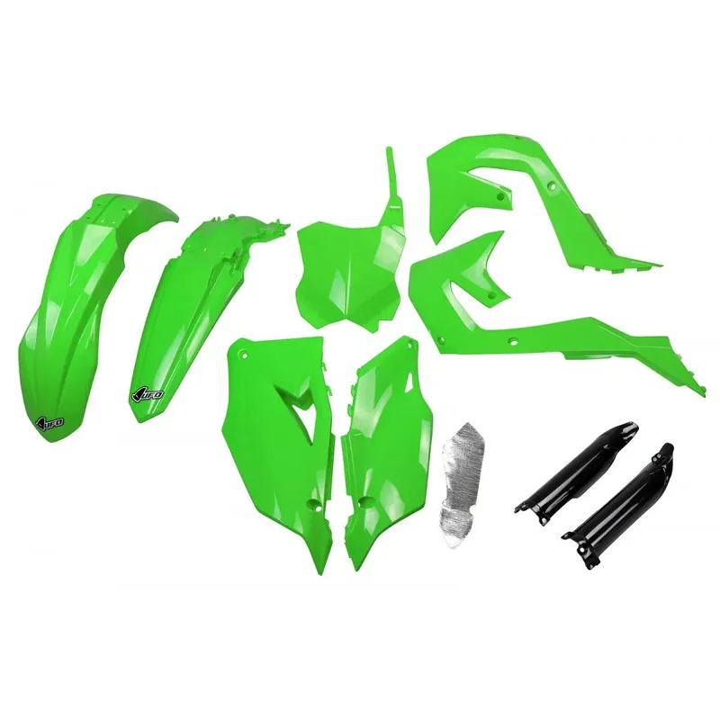 Legjobb ár [ Ufo Plast ] Full Kit Plastique OEM, Kawasaki KX 250F 21-24, KX 250X 21-24, KX 450F 19-23, KX 450X 21-23