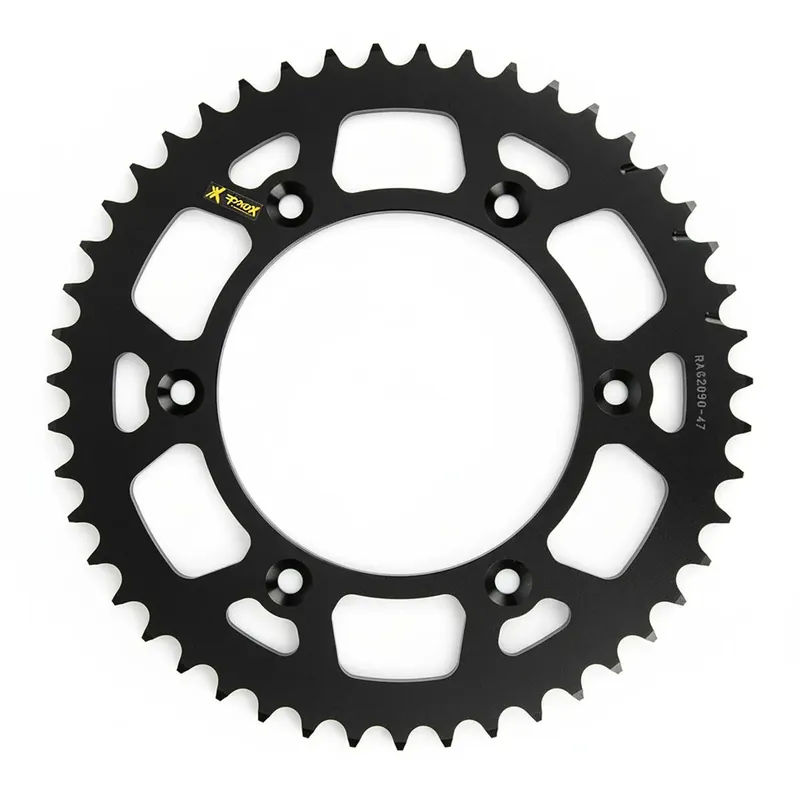 [ ProX ] Couronne Triumph/Stark/GasGas/Husqvarna/KTM, 520 Pitch, Aluminum, Black, 47-52 Teeth Olcsóbb
