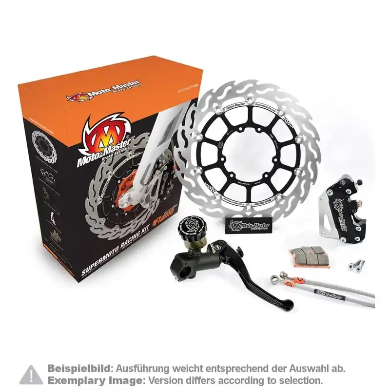 [ Moto-Master ] Kit de Disque de Frein Flame Supermoto Racing Husqvarna CR/WR/TE 125, WR 250/300, TC/TE 250/450, 320 mm, Avant Népszerű