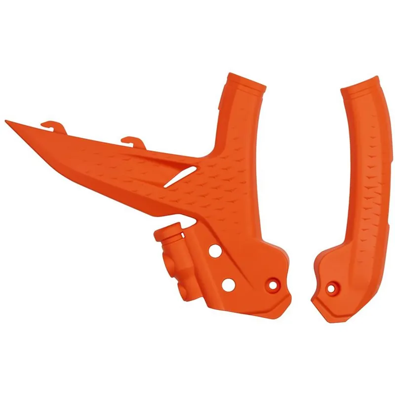[ Ufo Plast ] Protections de Cadre Anti-Dérapante KTM EXC/EXC-F 24-, Orange Gyors kiszállítás