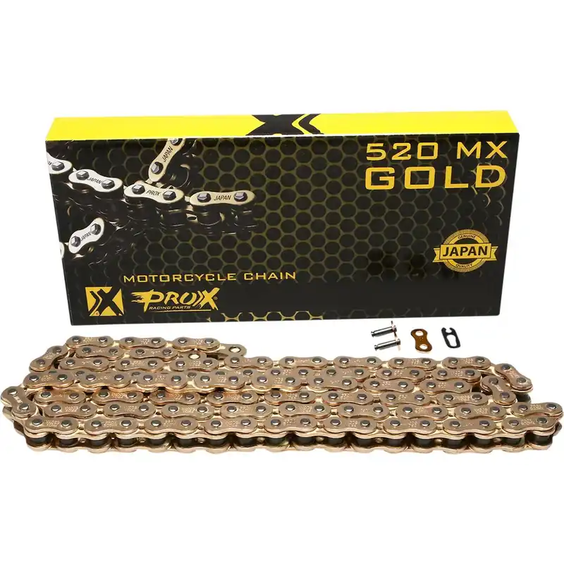 [ ProX ] Chaîne Moto 520 MX, Gold Vásárlói kedvenc