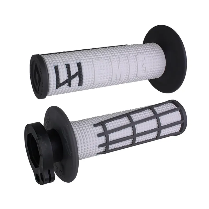 Csak ma [ ODI ] Poignées Emig 2.0 - V2 Lock-On, Blanc/Gris
