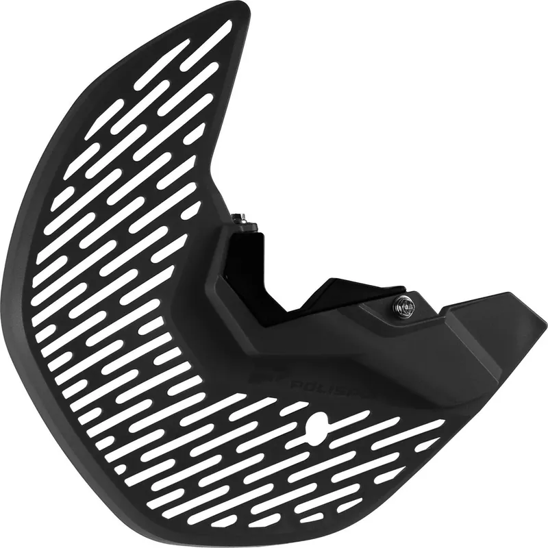 [ Polisport ] Protège Disque de Frein + Protection Pied de Fourche Vented Husqvarna, KTM, Gas Gas, Sherco, Noir Legkelendőbb