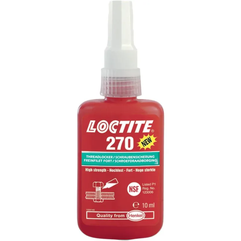 Prémium [ Loctite ] Frein Filet pour Vis 270 Haute résistance, 10 ml