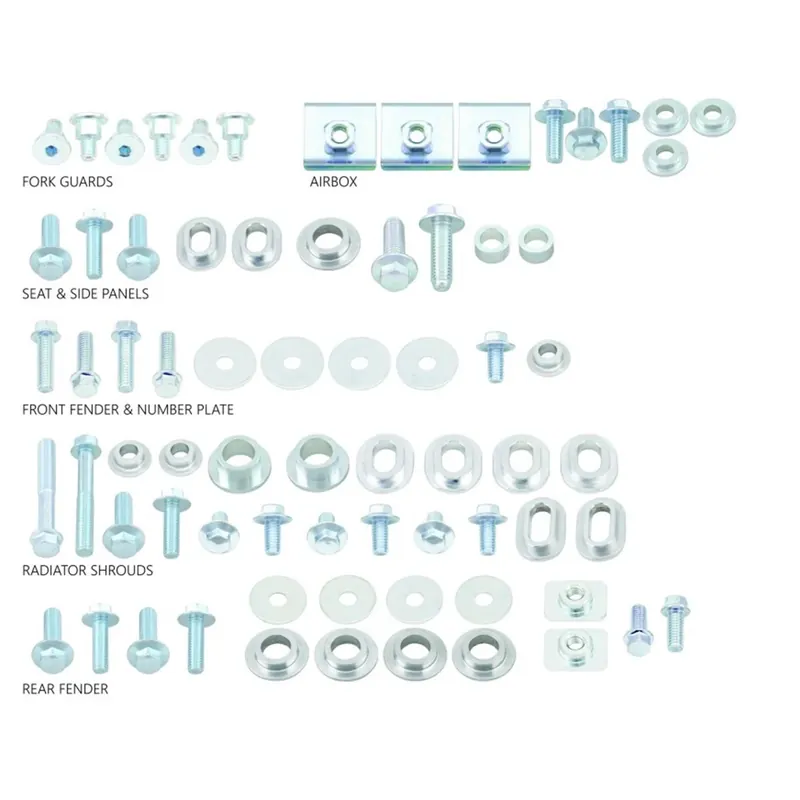 [ Ufo Plast ] Kit de Vis pour Plastique, Yamaha YZ 250F 14-18, YZ 450F 14-17 Azonnal elérhető
