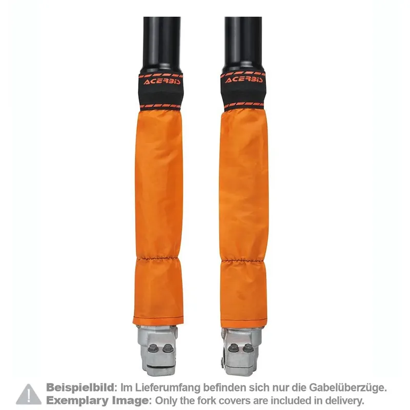 [ Acerbis ] Soufflets de Fourche Z-Mud Orange Különleges ajánlat