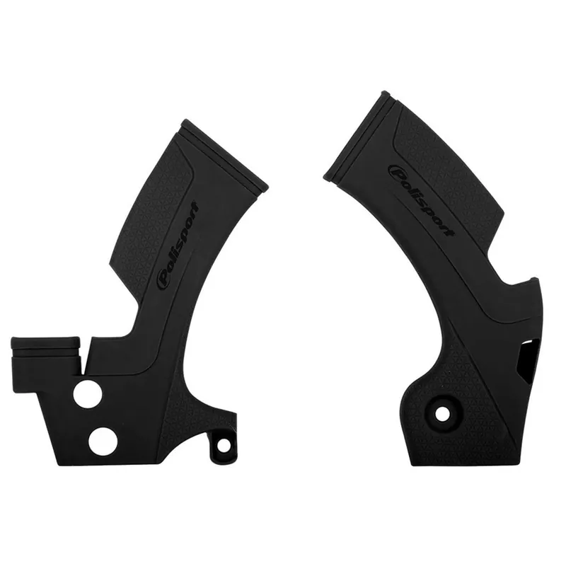 Vedd meg online [ Polisport ] Protections de Cadre Anti-Dérapante Kawasaki KXF 450 09-18, Noir