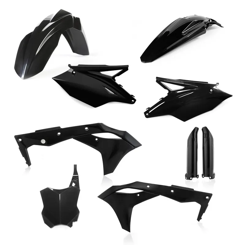 [ Acerbis ] Kit Plastique complet Full-Kit Kawasaki KX 250F 18-20, Noir Azonnal elérhető