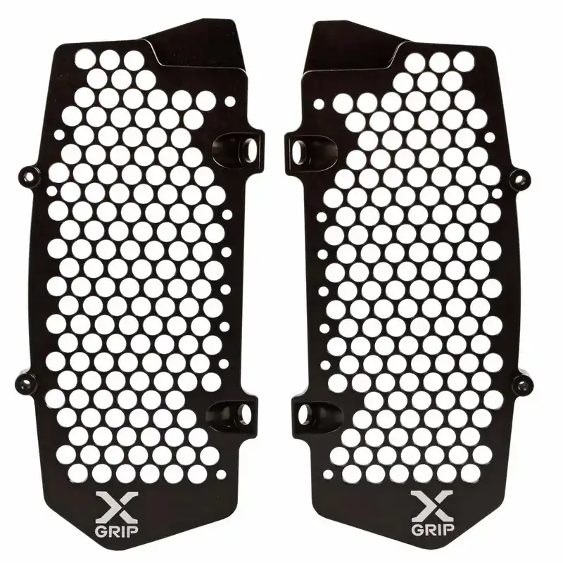 [ X-Grip ] Protections des Radiateurs Aluminium Husqvarna, KTM , Gas Gas 21-, Noir Biztonságos fizetés