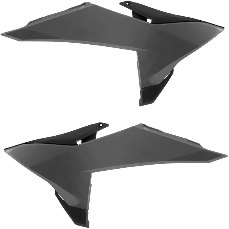 [ Polisport ] Ouie de Radiateur Gris, KTM EXC/EXC-F 26-, SX/SX-F 25- Különleges ajánlat