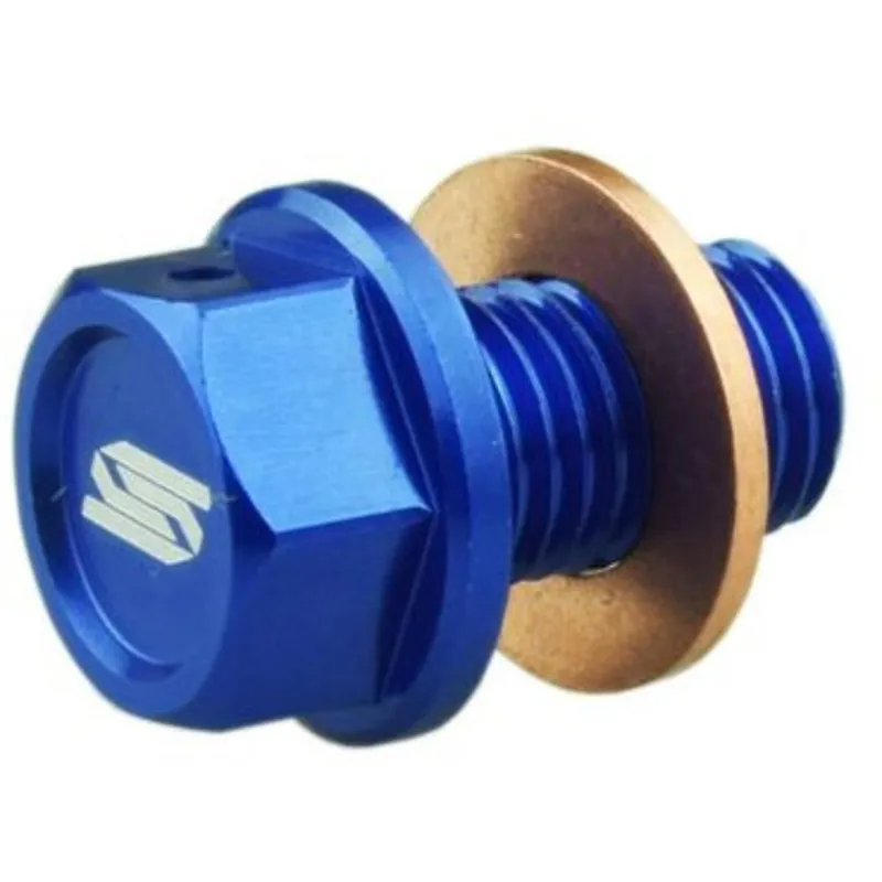 [ SCAR ] Bouchon de vidange magnétique Bleu, Yamaha/Fantic Olcsóbb