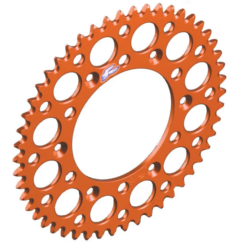 [ Renthal ] Couronne KTM SX 65 98-24, 420 Pas, Aluminium, 46-48 Dents Árcsökkenés