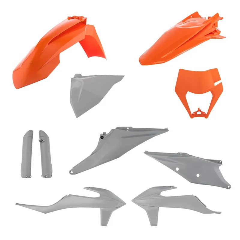 Expressz szállítás [ Acerbis ] Kit Plastique complet Full-Kit KTM EXC/EXC-F 20-, Orange/Gris