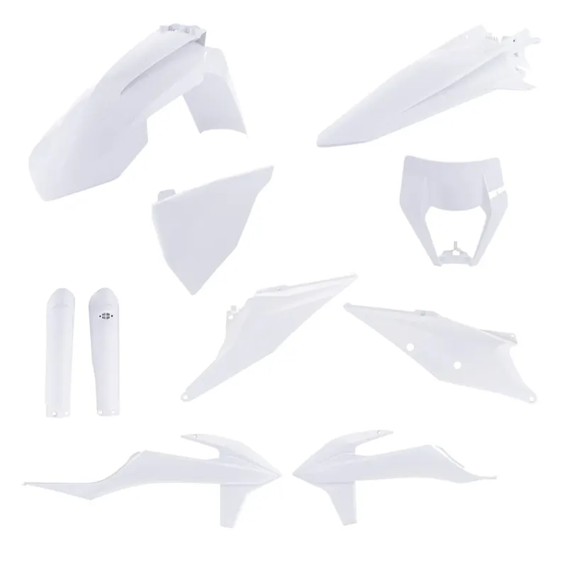 [ Acerbis ] Kit Plastique complet Full-Kit KTM EXC/EXC-F 20-, Blanc Outlet