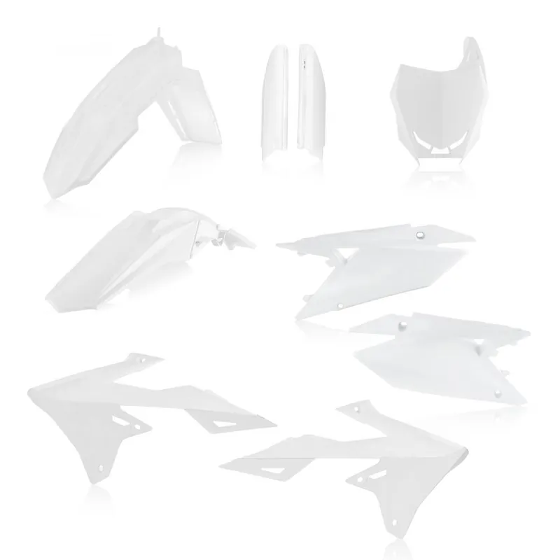 [ Acerbis ] Kit Plastique complet Full-Kit Suzuki RMZ 250 19-, RMZ 450 18-, Blanc Expressz szállítás