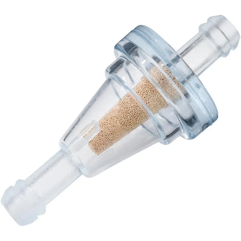 Gyors szállítás [ Moose Racing ] Filtre à Essence pour tubes de 6.4 à 7.9 mm, transparent/bronze