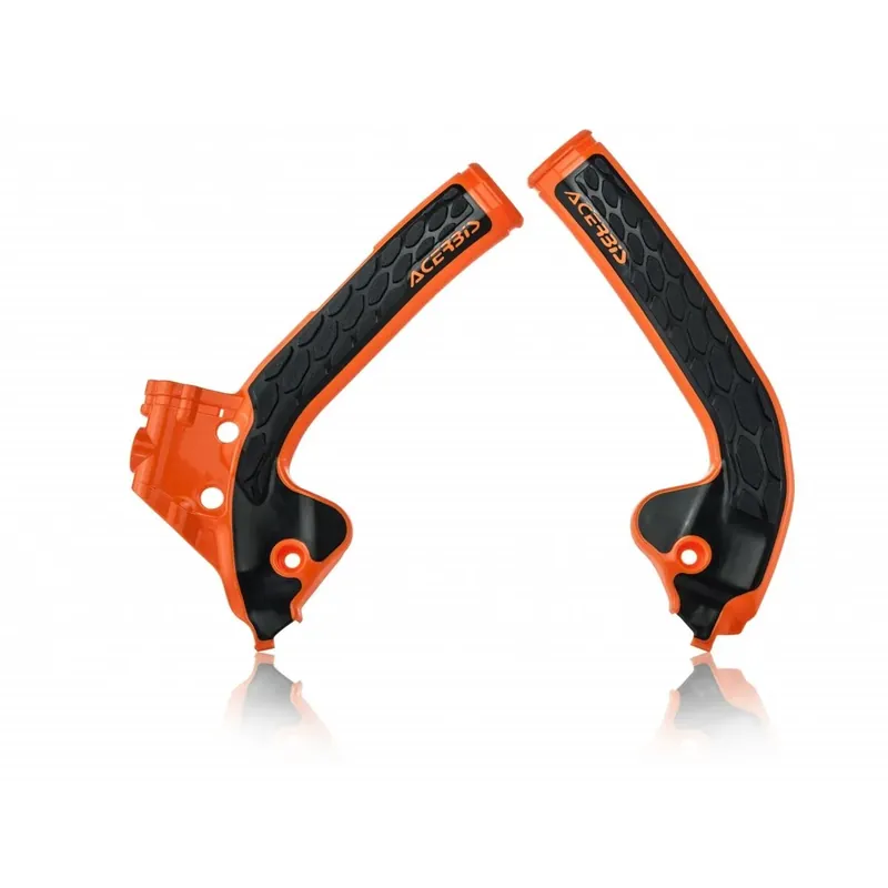 [ Acerbis ] Protections de Cadre Anti-Dérapante X-Grip KTM SX 85 18-, Orange Biztonságos vásárlás