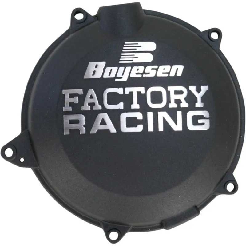 Kedvezmény [ Boyesen ] Couvercle de Carter d‘Embrayage Factory Husaberg FE 450/501 13-14, Husqvarna FC/FE 450 14-16, KTM SX-F 13-15, Noir