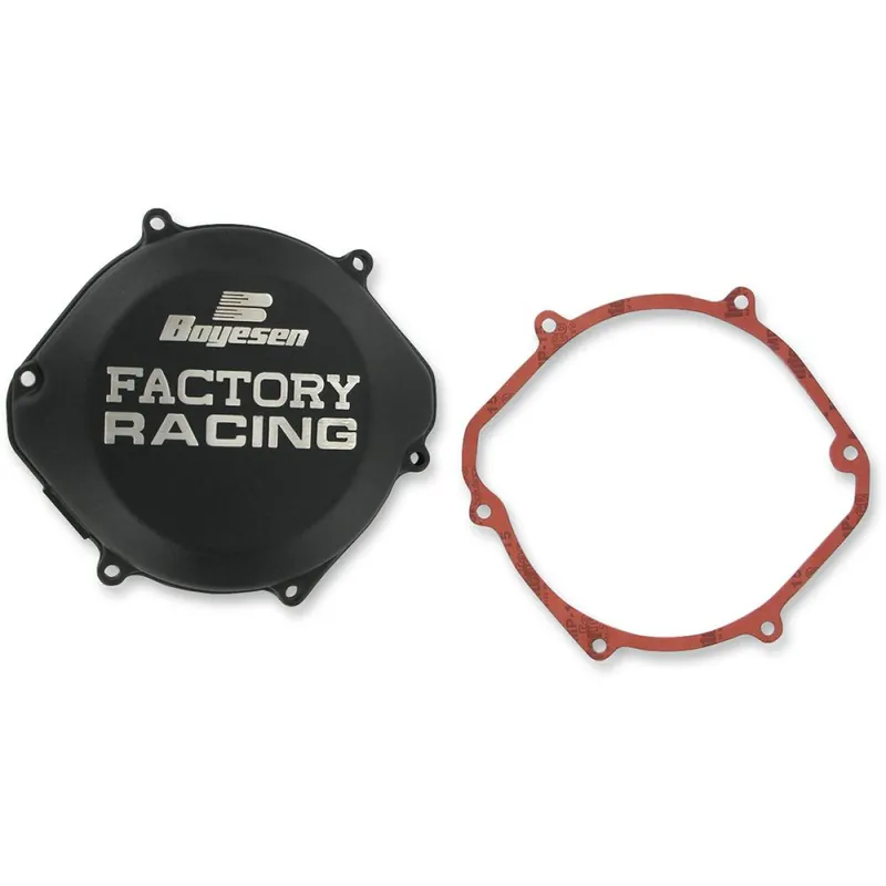[ Boyesen ] Couvercle de Carter d‘Embrayage Factory Honda CR 250/500 87-01, Noir Nézd meg most