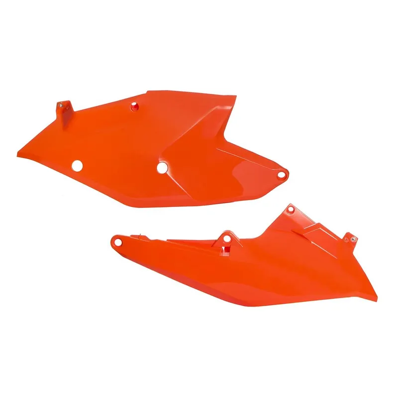 Exkluzív ajánlat [ Acerbis ] Plaques Latérales KTM SX 125/150/250, SX-F 250/350/450, EXC 125/250/300, EXC-F 250/350/450/500, Orange 16