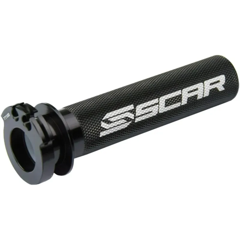 Outlet [ SCAR ] Barillet de Gaz Yamaha/Kawasaki/Suzuki, Noir