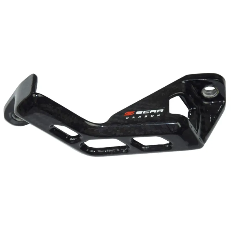 Szezonális akció [ SCAR ] Protection de Étrier de Frein Carbon Arrière, Yamaha/Fantic, Noir