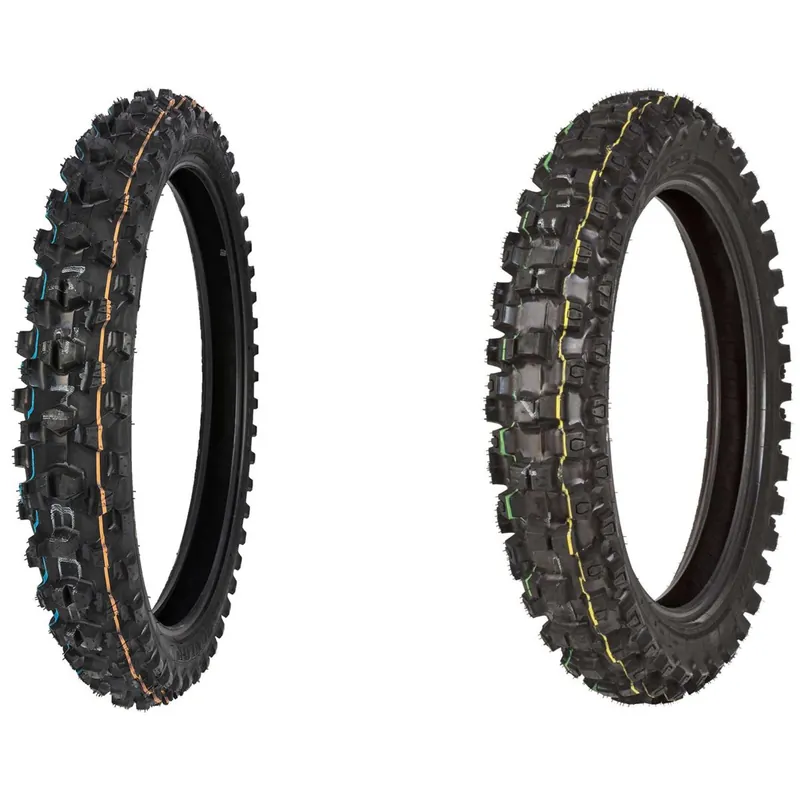 Expressz kézbesítés [ Dunlop ] Set de pneus MX 34 / MX 53 80/100-21 & 110/90-19