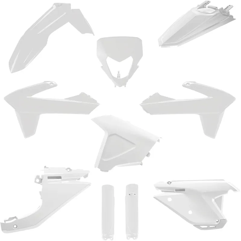 Árengedmény [ Polisport ] Kit Plastique Full-Kit Sherco SE/SEF 25-26, Blanc