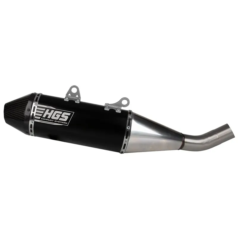 Vásárlói kedvenc [ HGS ] Silencieux Gas Gas MC-F, Husqvarna FC 19-22, KTM SX-F 19-22, Noir/Carbon