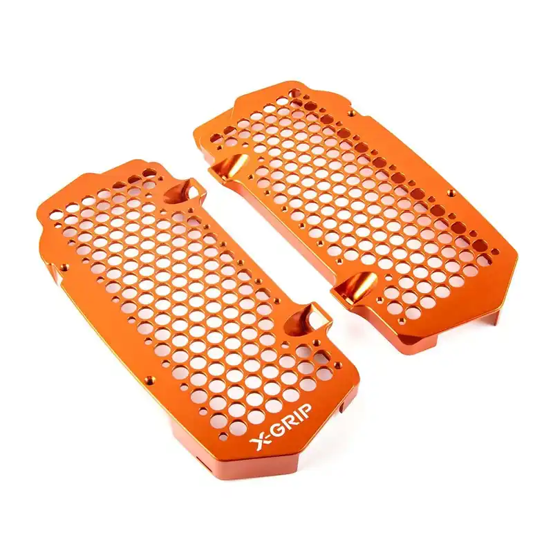 [ X-Grip ] Protections des Radiateurs Aluminium KTM SX/-F 23- EXC/-F 24-, Orange Népszerű