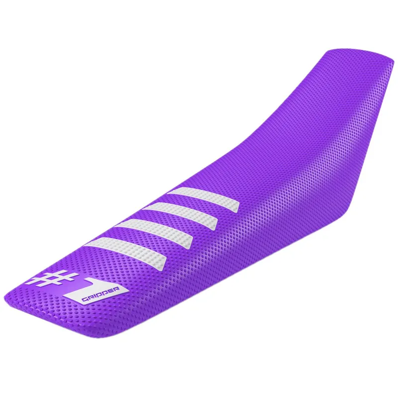 [ Onegripper ] Housse de Selle Ribbed Violet/Blanc Árengedmény