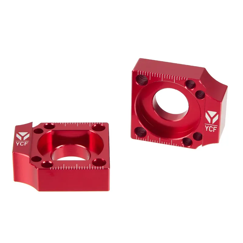 [ YCF ] Tendeur de Chaine pour Swingarms en aluminium, Rouge Olcsóbb