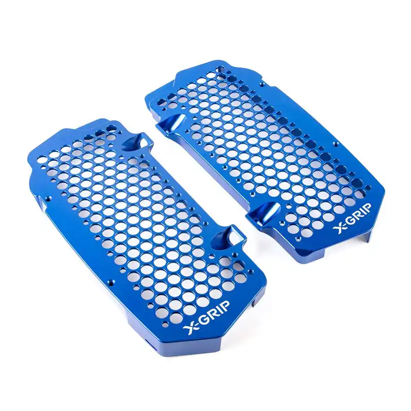 [ X-Grip ] Protections des Radiateurs Aluminium Husqvarna TC/FC 23-, TE/FE 24-, Gas Gas 24-, Bleu Újdonság