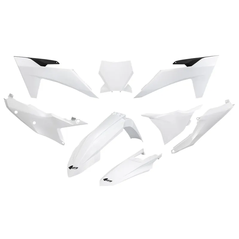 Nézd meg most [ Ufo Plast ] Kit Plastique KTM SX/SX-F 23-24, Blanc