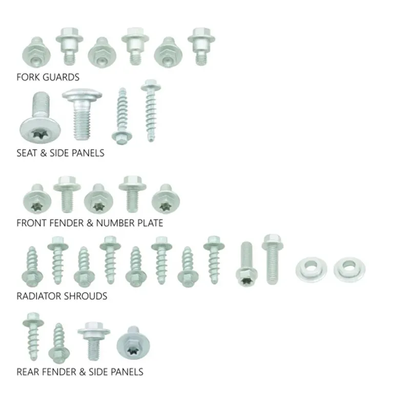Gyors szállítás [ Ufo Plast ] Kit de Vis pour Plastique, KTM SX 65 16-