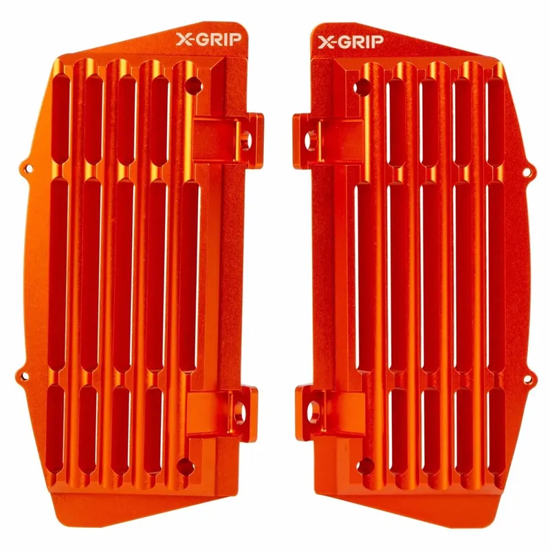 [ X-Grip ] Protections des Radiateurs Air Force KTM 17-, Orange Vedd meg most