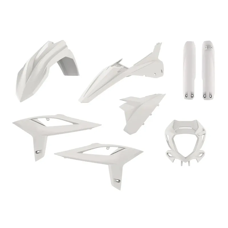 [ Polisport ] Kit Plastique Full-Kit Beta RR 2T/4T 20-, Blanc Expressz szállítás