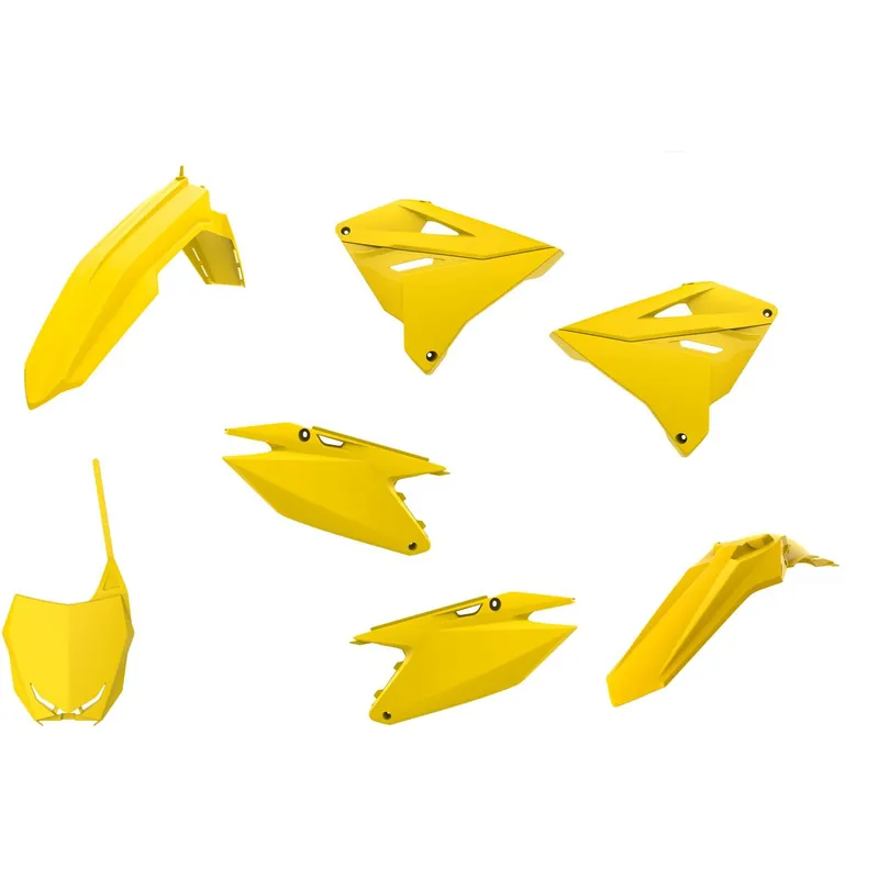 [ Polisport ] Kit Plastique Restyle Suzuki RM 125/250 01-08, Jaune Kihagyhatatlan ajánlat