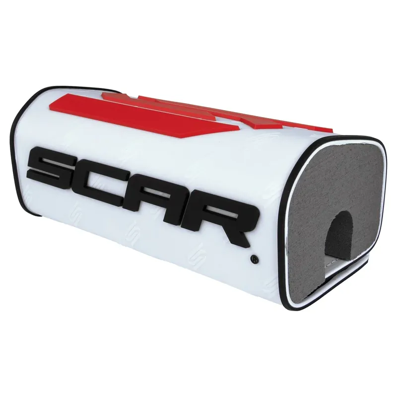 Expressz szállítás [ SCAR ] Mousses de Guidon Oversize, White