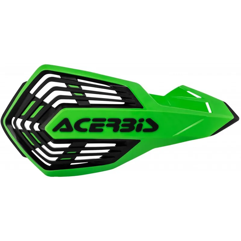 Olcsó [ Acerbis ] Protège Mains X-Future Vert/Noir, Kit de Montage inclus