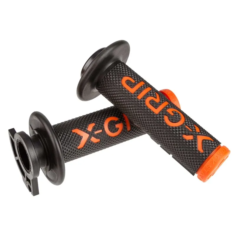 [ X-Grip ] Poignées Braaaap Lock-On Orange Kedvezmény