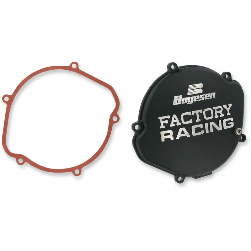 [ Boyesen ] Couvercle de Carter d‘Embrayage Factory Honda CR 125 87-99, Black Bestseller