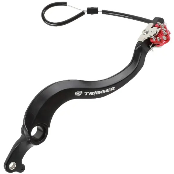 Kiárusítás [ Zeta ] Pédale de Frein Trigger Honda CRF 250/450, Réglable et avec safety rope