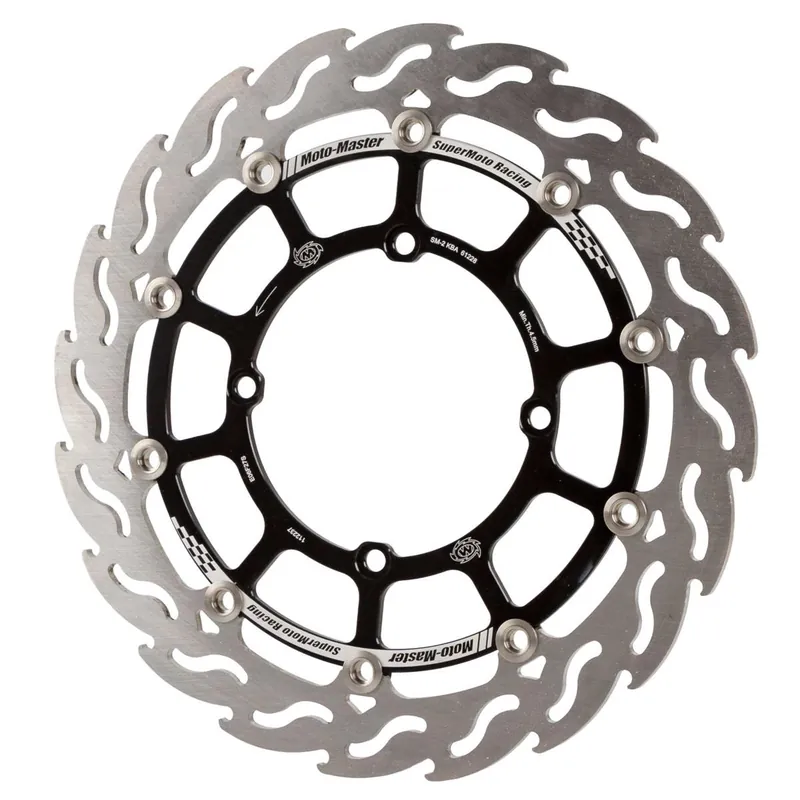 Olcsóbb [ Moto-Master ] Disque de Frein Flame Supermoto Racing Suzuki RMZ 250, RMZ 450 X, 320 mm, Avant