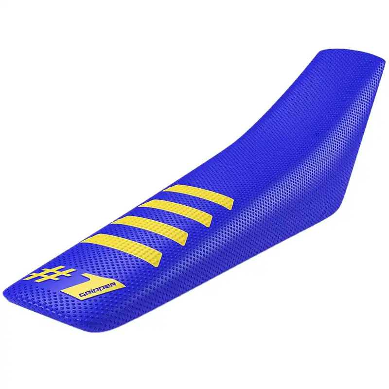 [ Onegripper ] Housse de Selle Ribbed Bleu/Jaune Utolsó esély
